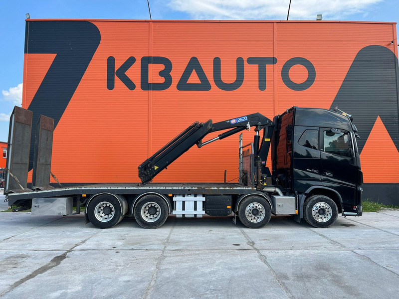 Volvo FH 16 750 8x4 HMF2620K-5 / WINCH / PLATFORM L=7100 mm - Madelveok/ Platvormveok, Kraanaga veoauto: pilt 5 Volvo FH 16 750 8x4 HMF2620K-5 / WINCH / PLATFORM L=7100 mm - Madelveok/ Platvormveok, Kraanaga veoauto: pilt 5