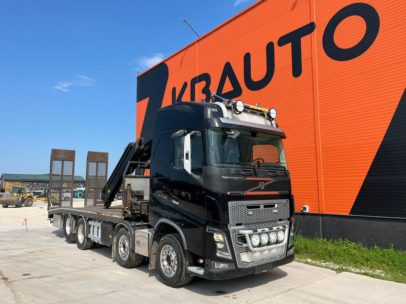 Volvo FH 16 750 8x4 HMF2620K-5 / WINCH / PLATFORM L=7100 mm - Madelveok/ Platvormveok, Kraanaga veoauto: pilt 4 Volvo FH 16 750 8x4 HMF2620K-5 / WINCH / PLATFORM L=7100 mm - Madelveok/ Platvormveok, Kraanaga veoauto: pilt 4