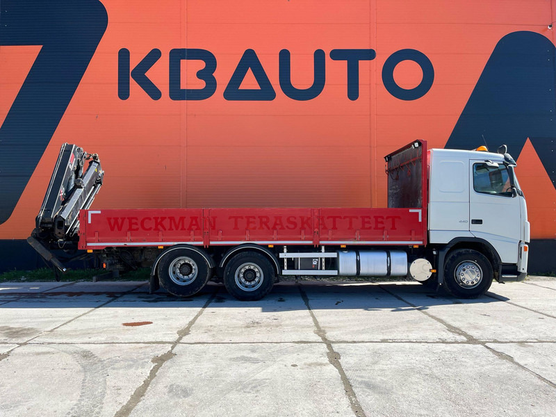 Volvo FH 440 6x2 HIAB 144E-3 / PLATFORM L=7061 mm - Madelveok/ Platvormveok, Kraanaga veoauto: pilt 5 Volvo FH 440 6x2 HIAB 144E-3 / PLATFORM L=7061 mm - Madelveok/ Platvormveok, Kraanaga veoauto: pilt 5
