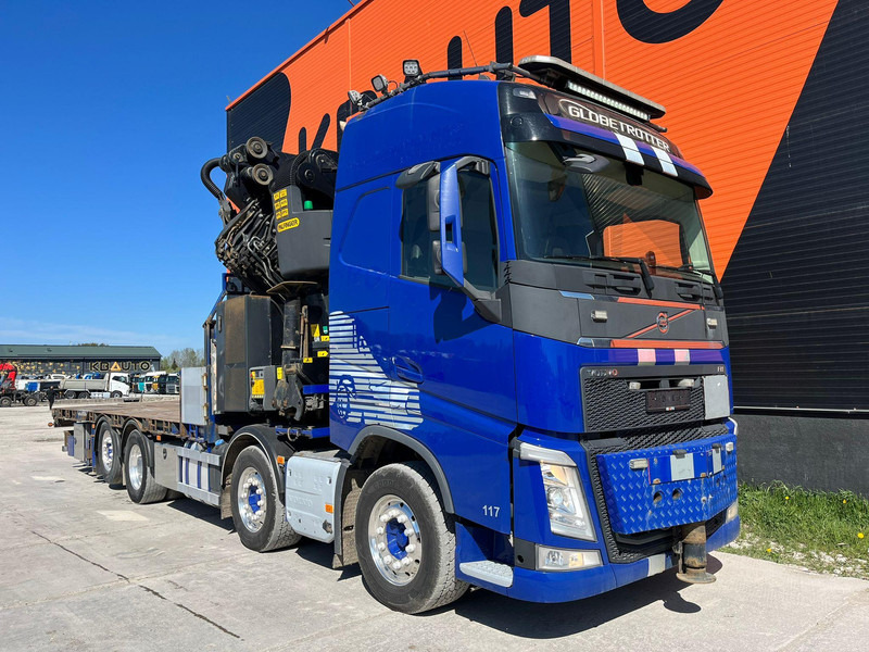 Volvo FH 460 8x2*6 PK78002 + JIB + WINCH / PLATFORM L=7190 mm - Madelveok/ Platvormveok, Kraanaga veoauto: pilt 4 Volvo FH 460 8x2*6 PK78002 + JIB + WINCH / PLATFORM L=7190 mm - Madelveok/ Platvormveok, Kraanaga veoauto: pilt 4