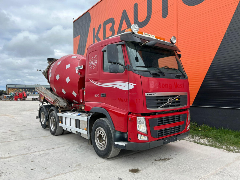 Volvo FH 500 6x2 LIEBHERR 7 m3 / CHUTE 9 m / RETARDER / BIG AXLE - Autobetoonisegisti: pilt 2 Volvo FH 500 6x2 LIEBHERR 7 m3 / CHUTE 9 m / RETARDER / BIG AXLE - Autobetoonisegisti: pilt 2