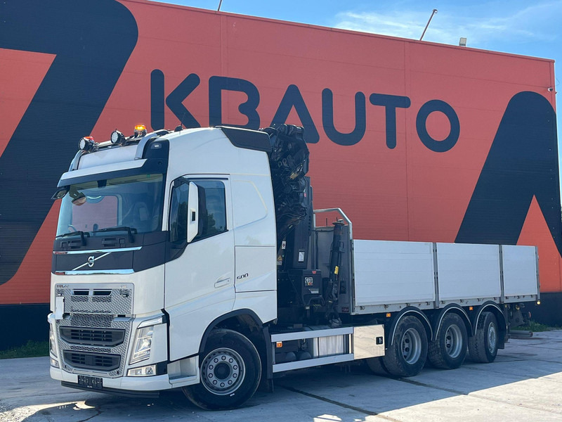 Volvo FH 500 8x4*4 HIAB 408E-6 + JIB / PLATFORM L=6434 mm - Madelveok/ Platvormveok, Kraanaga veoauto: pilt 2 Volvo FH 500 8x4*4 HIAB 408E-6 + JIB / PLATFORM L=6434 mm - Madelveok/ Platvormveok, Kraanaga veoauto: pilt 2