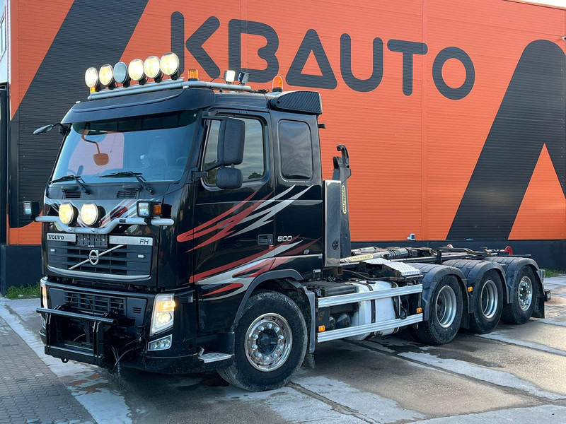 Volvo FH 500 8x4*4 PALFINGER / L=6640 mm / SNOWPLOW EQUIPMENT - Konkstõstukiga veoauto: pilt 1 Volvo FH 500 8x4*4 PALFINGER / L=6640 mm / SNOWPLOW EQUIPMENT - Konkstõstukiga veoauto: pilt 1