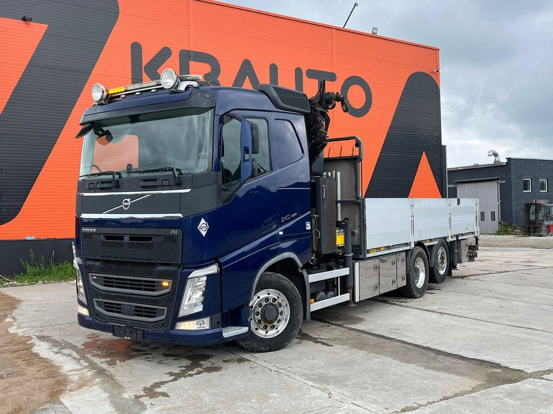 Volvo FH 540 6X2 PK34002 / PLATFORM L=6500mm / HYDRODRIVE - Madelveok/ Platvormveok, Kraanaga veoauto: pilt 2 Volvo FH 540 6X2 PK34002 / PLATFORM L=6500mm / HYDRODRIVE - Madelveok/ Platvormveok, Kraanaga veoauto: pilt 2