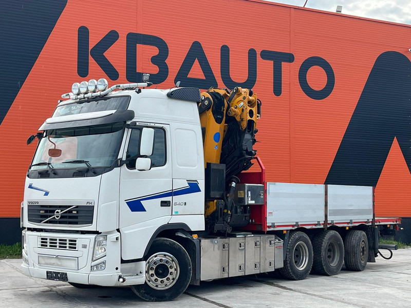 Volvo FH 540 8x4*4 EFFER 525/6S + JIB + WINCH / PLATFORM L=6216 mm - Madelveok/ Platvormveok, Kraanaga veoauto: pilt 2 Volvo FH 540 8x4*4 EFFER 525/6S + JIB + WINCH / PLATFORM L=6216 mm - Madelveok/ Platvormveok, Kraanaga veoauto: pilt 2