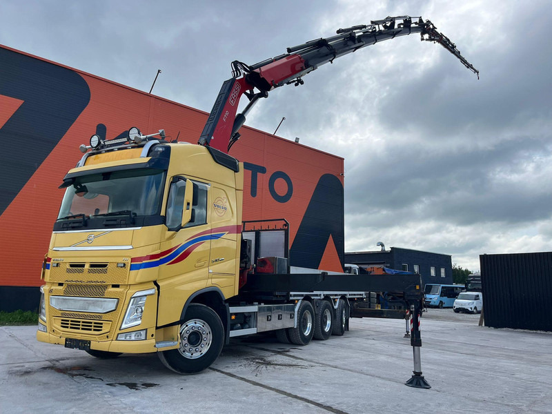 Volvo FH 540 8x4*4 FASSI F710RA2.26 + JIB / PLATFORM L=6314 mm - Madelveok/ Platvormveok, Kraanaga veoauto: pilt 1 Volvo FH 540 8x4*4 FASSI F710RA2.26 + JIB / PLATFORM L=6314 mm - Madelveok/ Platvormveok, Kraanaga veoauto: pilt 1