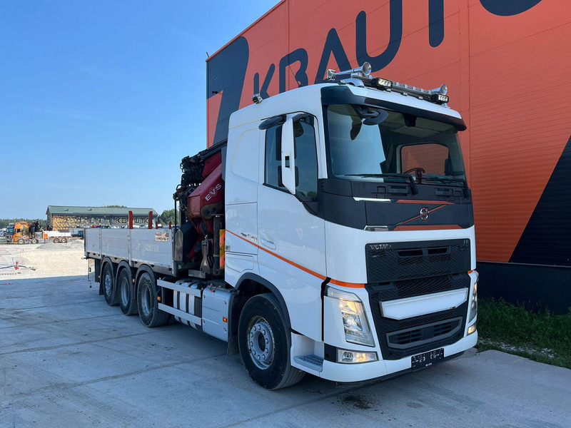Volvo FH 540 8x4*4 HMF5020K-6 + JIB + WINCH / PLATFORM L=6508 mm - Madelveok/ Platvormveok, Kraanaga veoauto: pilt 4 Volvo FH 540 8x4*4 HMF5020K-6 + JIB + WINCH / PLATFORM L=6508 mm - Madelveok/ Platvormveok, Kraanaga veoauto: pilt 4