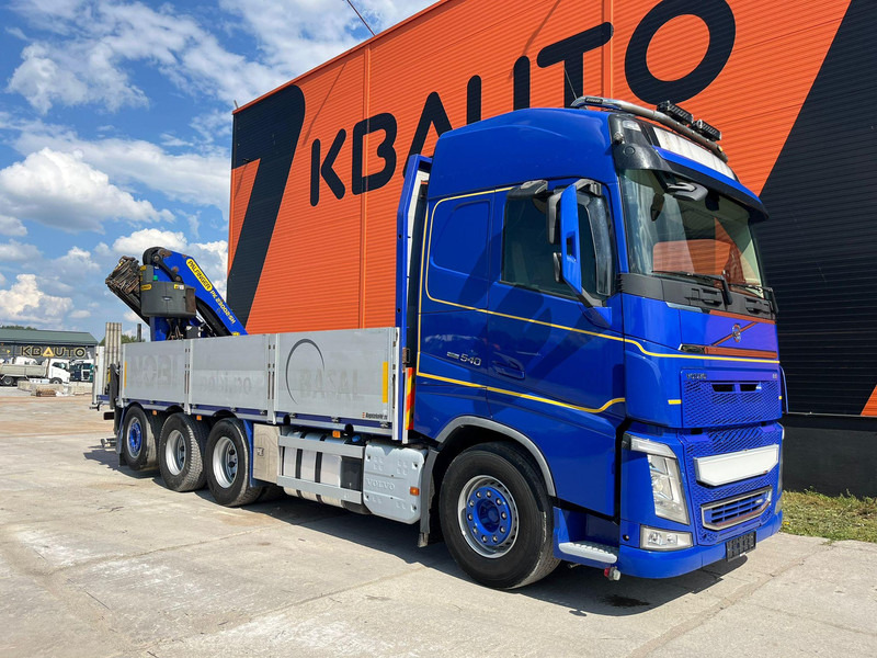 Volvo FH 540 8x4*4 PK 23002-SH / PLATFORM L= 6330 mm / RETARDER - Madelveok/ Platvormveok, Kraanaga veoauto: pilt 4 Volvo FH 540 8x4*4 PK 23002-SH / PLATFORM L= 6330 mm / RETARDER - Madelveok/ Platvormveok, Kraanaga veoauto: pilt 4