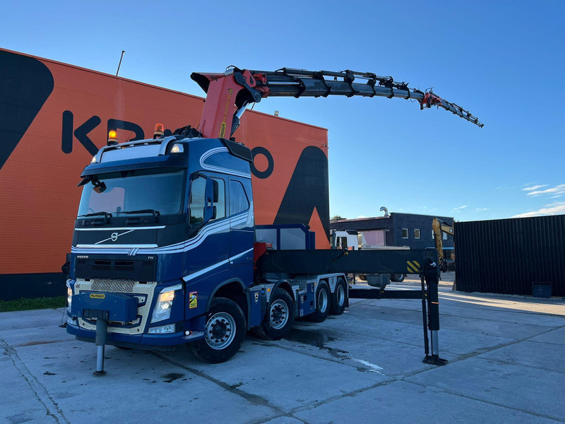 Volvo FH 540 8x4 PK 110002 + JIB + WINCH / COMBI / PLATFORM L=3662 mm - Madelveok/ Platvormveok, Kraanaga veoauto: pilt 1 Volvo FH 540 8x4 PK 110002 + JIB + WINCH / COMBI / PLATFORM L=3662 mm - Madelveok/ Platvormveok, Kraanaga veoauto: pilt 1