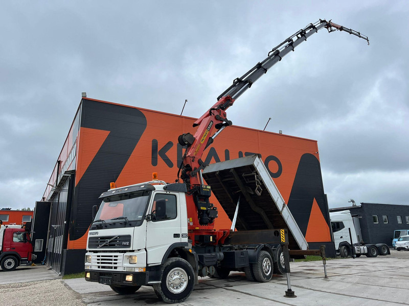 Volvo FM 12 380 6x2 COMBI - CRANE TIPPER + TRACTOR / PK36002 / BOX L=5206 mm - Kallurauto, Kraanaga veoauto: pilt 1 Volvo FM 12 380 6x2 COMBI - CRANE TIPPER + TRACTOR / PK36002 / BOX L=5206 mm - Kallurauto, Kraanaga veoauto: pilt 1