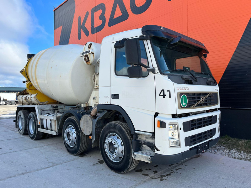 Volvo FM 12 420 8x4 INTERMIX IMF 10 m3 / FULL STEEL / ANALOG TACHOGAPH - Autobetoonisegisti: pilt 3 Volvo FM 12 420 8x4 INTERMIX IMF 10 m3 / FULL STEEL / ANALOG TACHOGAPH - Autobetoonisegisti: pilt 3