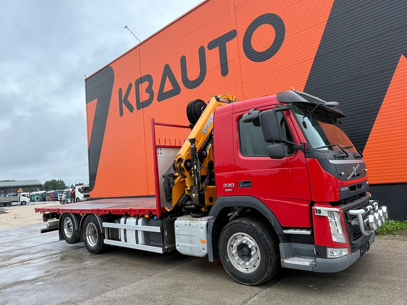 Volvo FM 330 6x2*4 EFFER 215/4S / PLATFORM L=6529 mm - Madelveok/ Platvormveok, Kraanaga veoauto: pilt 4 Volvo FM 330 6x2*4 EFFER 215/4S / PLATFORM L=6529 mm - Madelveok/ Platvormveok, Kraanaga veoauto: pilt 4