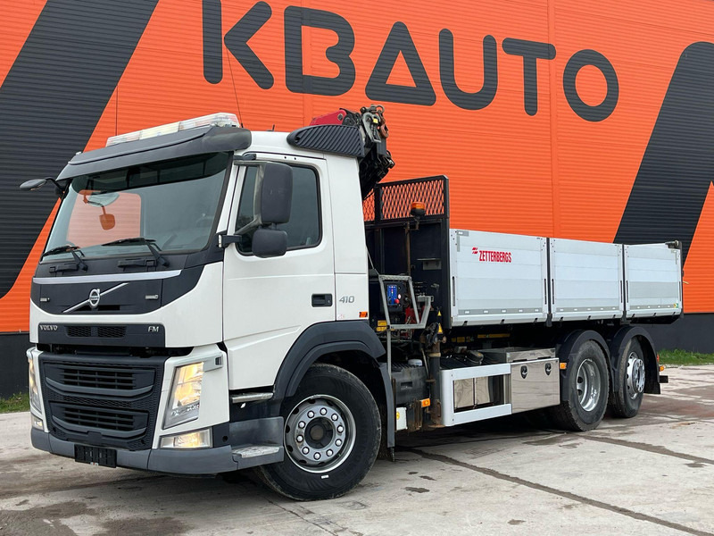 Volvo FM 410 6x2*4 HMF 1120-K4 / TIPPER BOX L=5573 mm - Kallurauto, Kraanaga veoauto: pilt 2 Volvo FM 410 6x2*4 HMF 1120-K4 / TIPPER BOX L=5573 mm - Kallurauto, Kraanaga veoauto: pilt 2