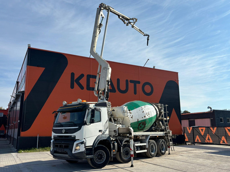 Volvo FMX 500 8x4 PUMI 24-3 - 24 m - 2303 hours / 7 m3 / FULL STEEL - Betoonipump: pilt 1 Volvo FMX 500 8x4 PUMI 24-3 - 24 m - 2303 hours / 7 m3 / FULL STEEL - Betoonipump: pilt 1