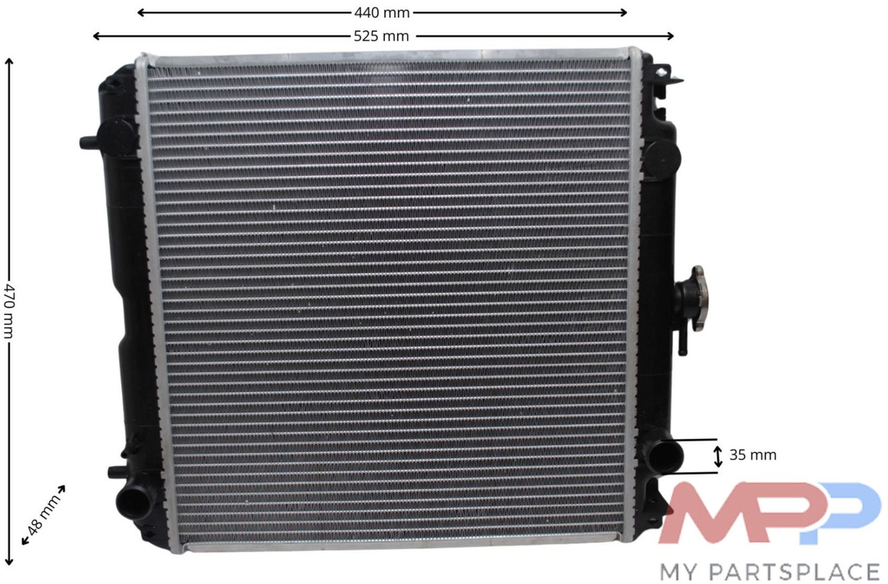 Kubota Radiator Yanmar 3TNV88 129242-44500 - Mootor: pilt 3 Kubota Radiator Yanmar 3TNV88 129242-44500 - Mootor: pilt 3
