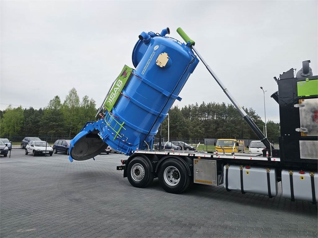 Kommunaal-/ Erisõiduk Scania Disab Centurion P210/8 Vacuum suction loader: pilt 5