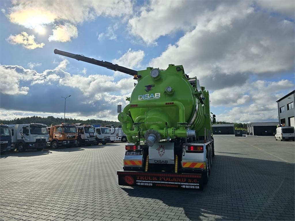 Kommunaal-/ Erisõiduk Scania Disab Centurion P210/9 Suction-blowing vacuum load: pilt 9