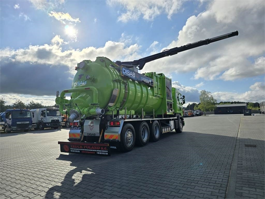 Kommunaal-/ Erisõiduk Scania Disab Centurion P210/9 Suction-blowing vacuum load: pilt 7