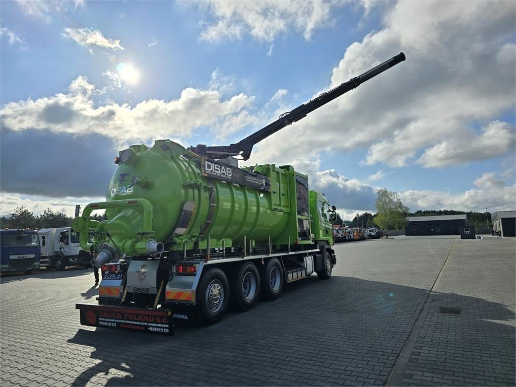 Kommunaal-/ Erisõiduk Scania Disab Centurion P210/9 Suction-blowing vacuum load: pilt 6