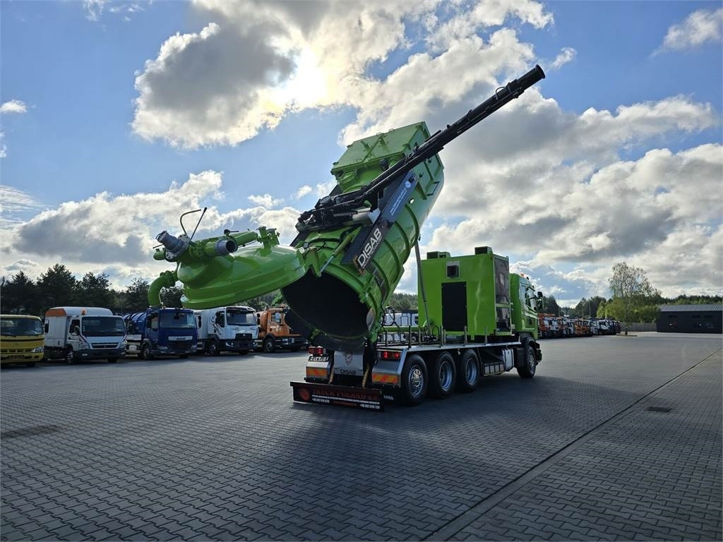 Kommunaal-/ Erisõiduk Scania Disab Centurion P210/9 Suction-blowing vacuum load: pilt 11