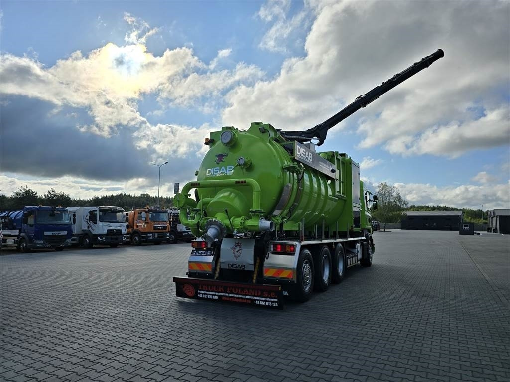 Kommunaal-/ Erisõiduk Scania Disab Centurion P210/9 Suction-blowing vacuum load: pilt 5