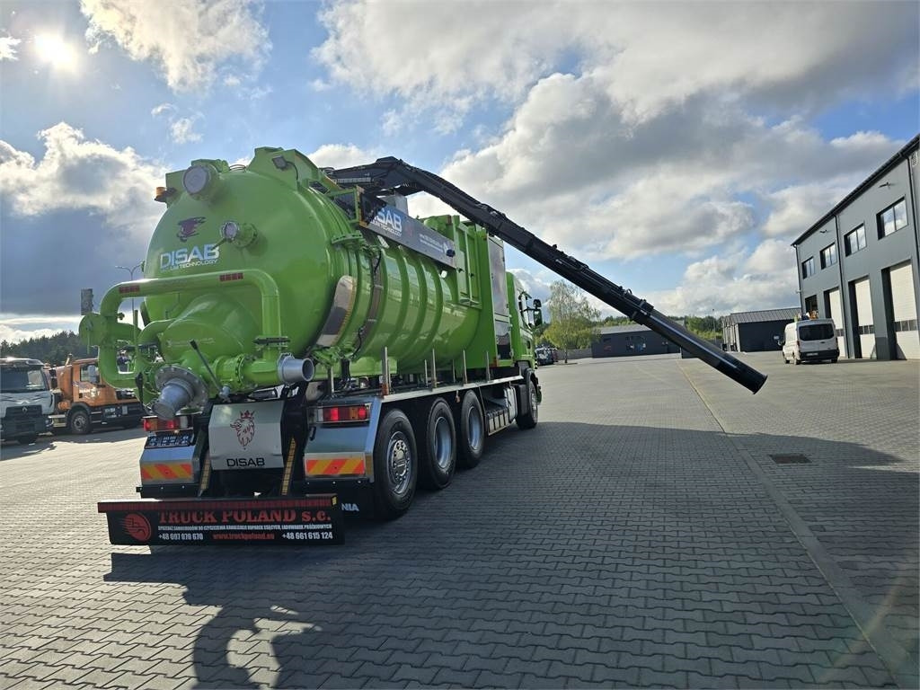 Kommunaal-/ Erisõiduk Scania Disab Centurion P210/9 Suction-blowing vacuum load: pilt 8