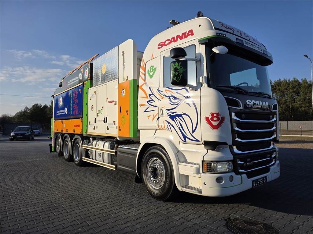 Scania V8 R580 MTS DINO 5 TRIPLE 54000V Saugbagger cleane - Kommunaal-/ Erisõiduk: pilt 2 Scania V8 R580 MTS DINO 5 TRIPLE 54000V Saugbagger cleane - Kommunaal-/ Erisõiduk: pilt 2