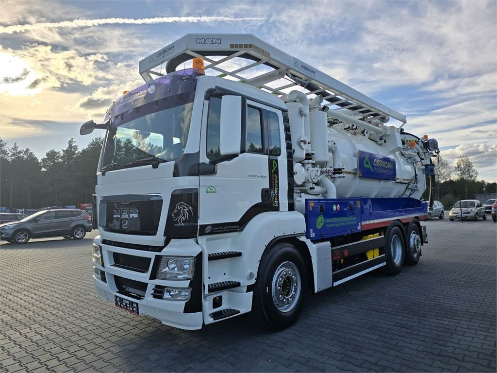 MAN ASSMANN ADR KOMBI FOR CLEANING CANALS WUKO - Vaakumveok: pilt 3 MAN ASSMANN ADR KOMBI FOR CLEANING CANALS WUKO - Vaakumveok: pilt 3