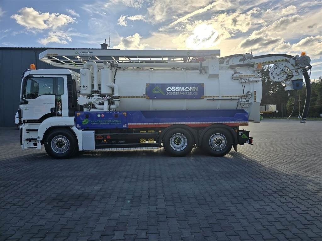 MAN ASSMANN ADR KOMBI FOR CLEANING CANALS WUKO - Vaakumveok: pilt 4 MAN ASSMANN ADR KOMBI FOR CLEANING CANALS WUKO - Vaakumveok: pilt 4