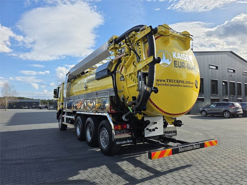 Mercedes-Benz WUKO KAISER EUR-MARK PKL 10.10 FOR CLEANING SEWAGE - Vaakumveok: pilt 5 Mercedes-Benz WUKO KAISER EUR-MARK PKL 10.10 FOR CLEANING SEWAGE - Vaakumveok: pilt 5
