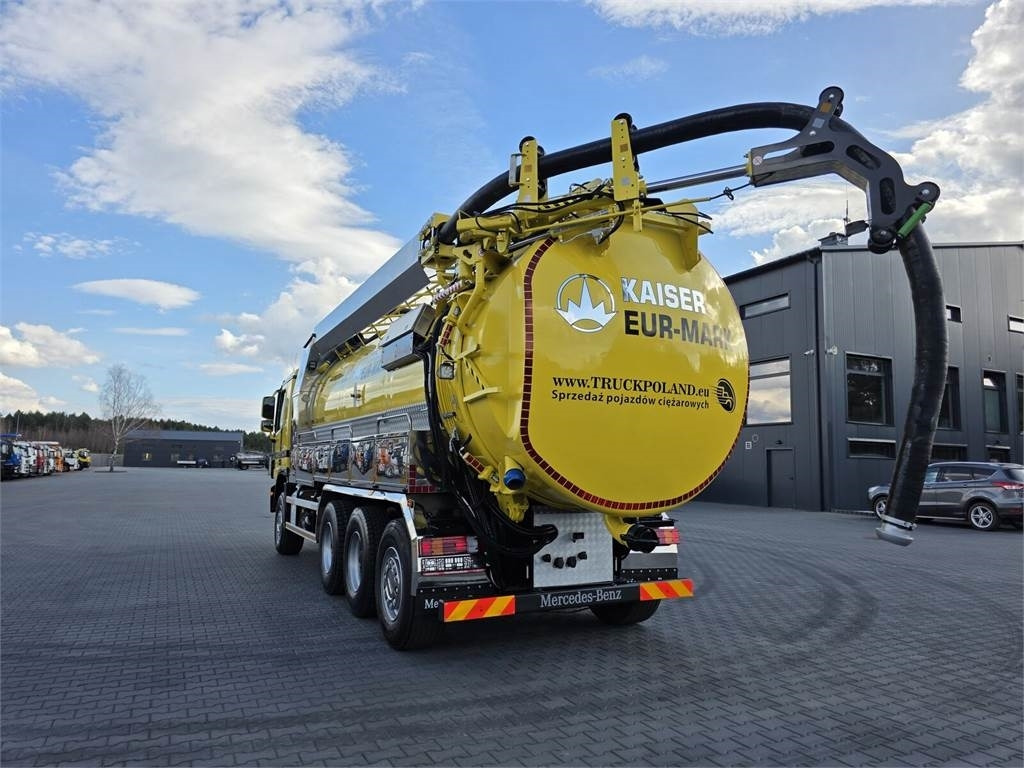 Mercedes-Benz WUKO KAISER EUR-MARK PKL 10.10 FOR CLEANING SEWAGE - Vaakumveok: pilt 5 Mercedes-Benz WUKO KAISER EUR-MARK PKL 10.10 FOR CLEANING SEWAGE - Vaakumveok: pilt 5
