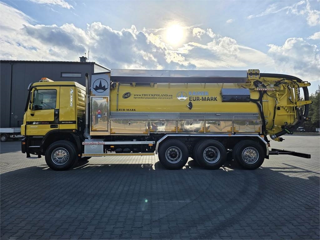 Mercedes-Benz WUKO KAISER EUR-MARK PKL 10.10 FOR CLEANING SEWAGE - Vaakumveok: pilt 4 Mercedes-Benz WUKO KAISER EUR-MARK PKL 10.10 FOR CLEANING SEWAGE - Vaakumveok: pilt 4