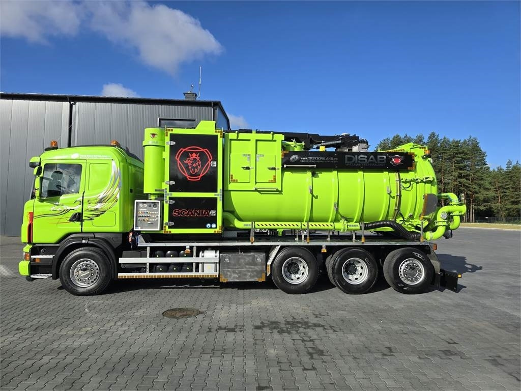 Scania Disab Centurion P210/9 Suction-blowing vacuum load - Vaakumveok: pilt 4 Scania Disab Centurion P210/9 Suction-blowing vacuum load - Vaakumveok: pilt 4
