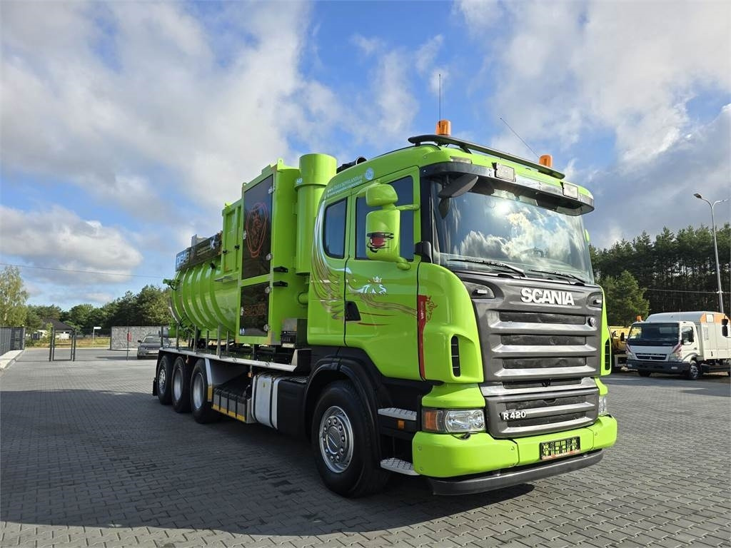 Scania Disab Centurion P210/9 Suction-blowing vacuum load - Vaakumveok: pilt 2 Scania Disab Centurion P210/9 Suction-blowing vacuum load - Vaakumveok: pilt 2
