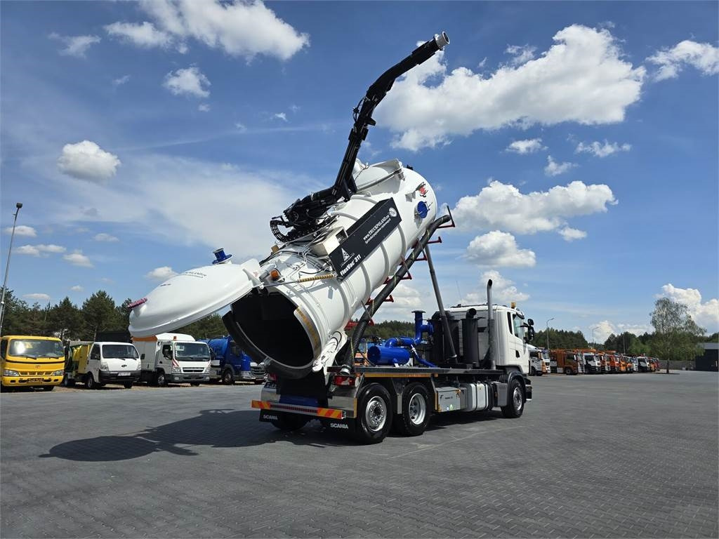 Scania Saugbagger Larsen FlexVac 311 Vacuum suction loade - Vaakumveok: pilt 1 Scania Saugbagger Larsen FlexVac 311 Vacuum suction loade - Vaakumveok: pilt 1