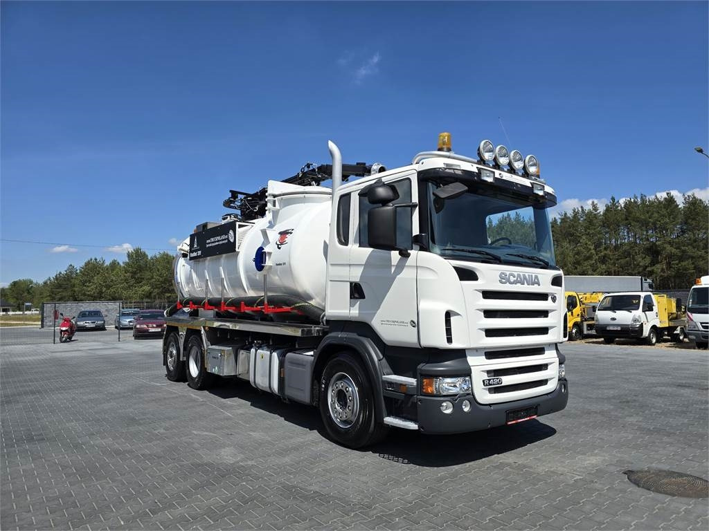 Scania Saugbagger Larsen FlexVac 311 Vacuum suction loade - Vaakumveok: pilt 2 Scania Saugbagger Larsen FlexVac 311 Vacuum suction loade - Vaakumveok: pilt 2