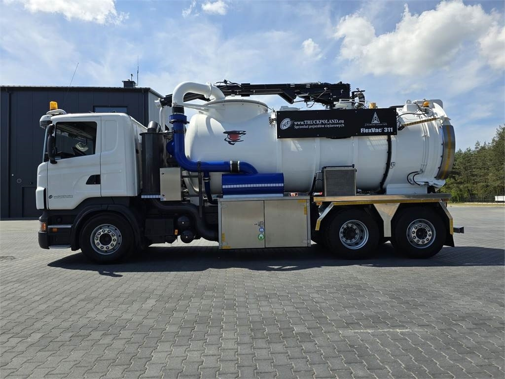 Scania Saugbagger Larsen FlexVac 311 Vacuum suction loade - Vaakumveok: pilt 4 Scania Saugbagger Larsen FlexVac 311 Vacuum suction loade - Vaakumveok: pilt 4