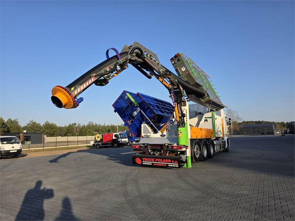 Scania V8 R580 MTS DINO 5 TRIPLE 54000V Saugbagger cleane - Vaakumveok: pilt 1 Scania V8 R580 MTS DINO 5 TRIPLE 54000V Saugbagger cleane - Vaakumveok: pilt 1