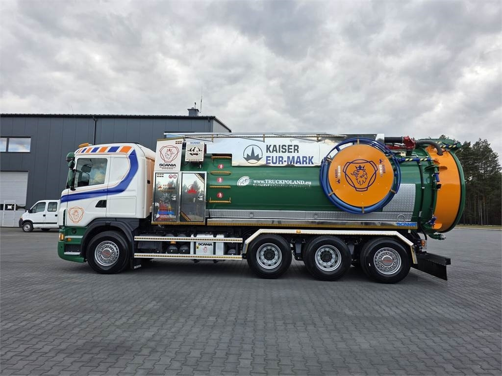Scania WUKO KAISER EUR-MARK PKL 12.8 FOR CLEANING CANALS - Vaakumveok: pilt 4 Scania WUKO KAISER EUR-MARK PKL 12.8 FOR CLEANING CANALS - Vaakumveok: pilt 4