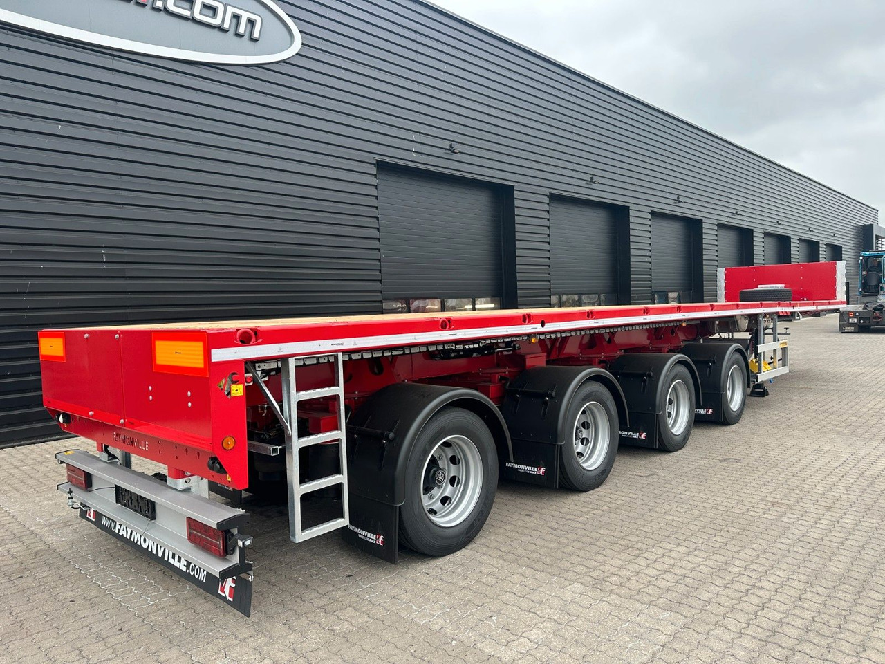 Faymonville 4 achs Telemax AAA / 36.000 mm - Madal platvormpoolhaagis: pilt 3 Faymonville 4 achs Telemax AAA / 36.000 mm - Madal platvormpoolhaagis: pilt 3