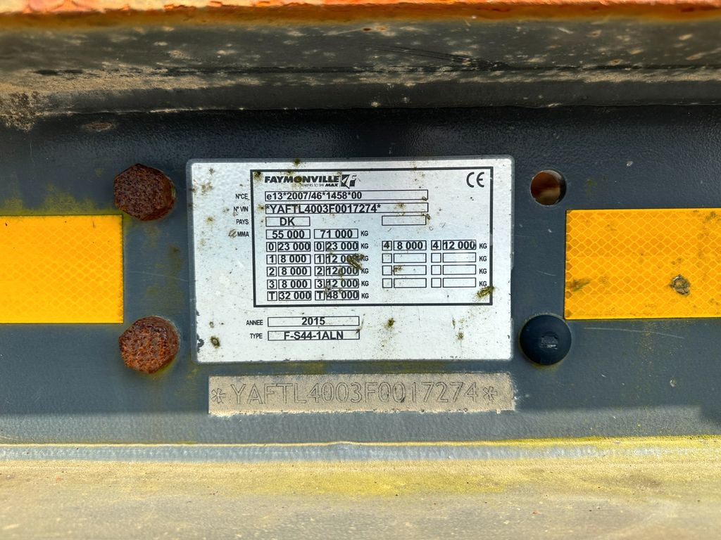 Madal platvormpoolhaagis Faymonville Multimax Hydr. Verbreitung / Zwangsgelenkt: pilt 7