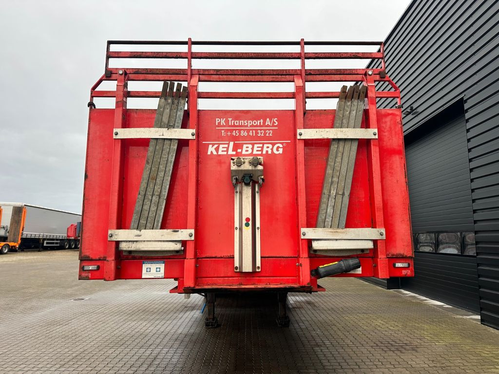 Madal platvormpoolhaagis Kel-Berg 4 achs teletrailer / ausziehbar: pilt 6