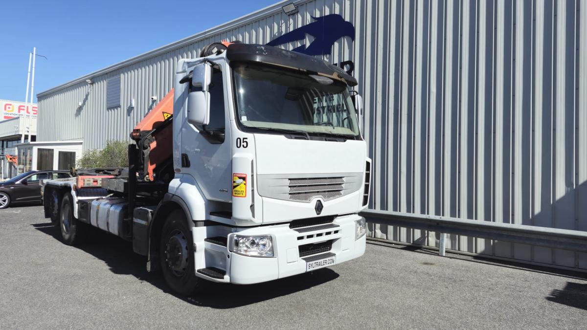 Renault Premium avec grue PALFINGER PK 18000 - Konkstõstukiga veoauto, Kraanaga veoauto: pilt 4 Renault Premium avec grue PALFINGER PK 18000 - Konkstõstukiga veoauto, Kraanaga veoauto: pilt 4
