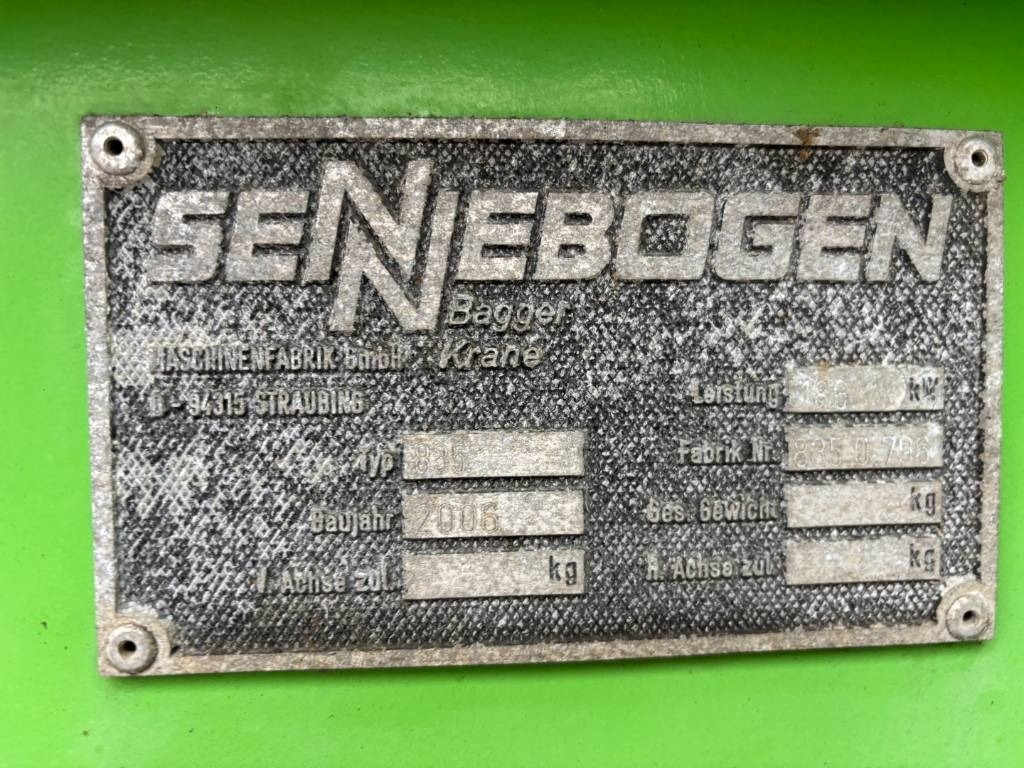 Sennebogen 835 M -- immaculate condition - Jäätme-/ Tööstuslik käitleja: pilt 5 Sennebogen 835 M -- immaculate condition - Jäätme-/ Tööstuslik käitleja: pilt 5