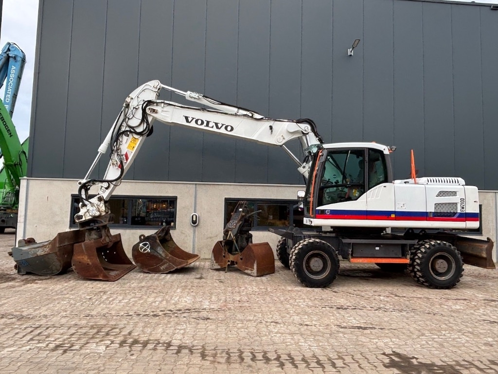 Volvo EW 210 D - EW210 - EW210D - EW 180 - EW 240 - Ratastel ekskavaator: pilt 2 Volvo EW 210 D - EW210 - EW210D - EW 180 - EW 240 - Ratastel ekskavaator: pilt 2