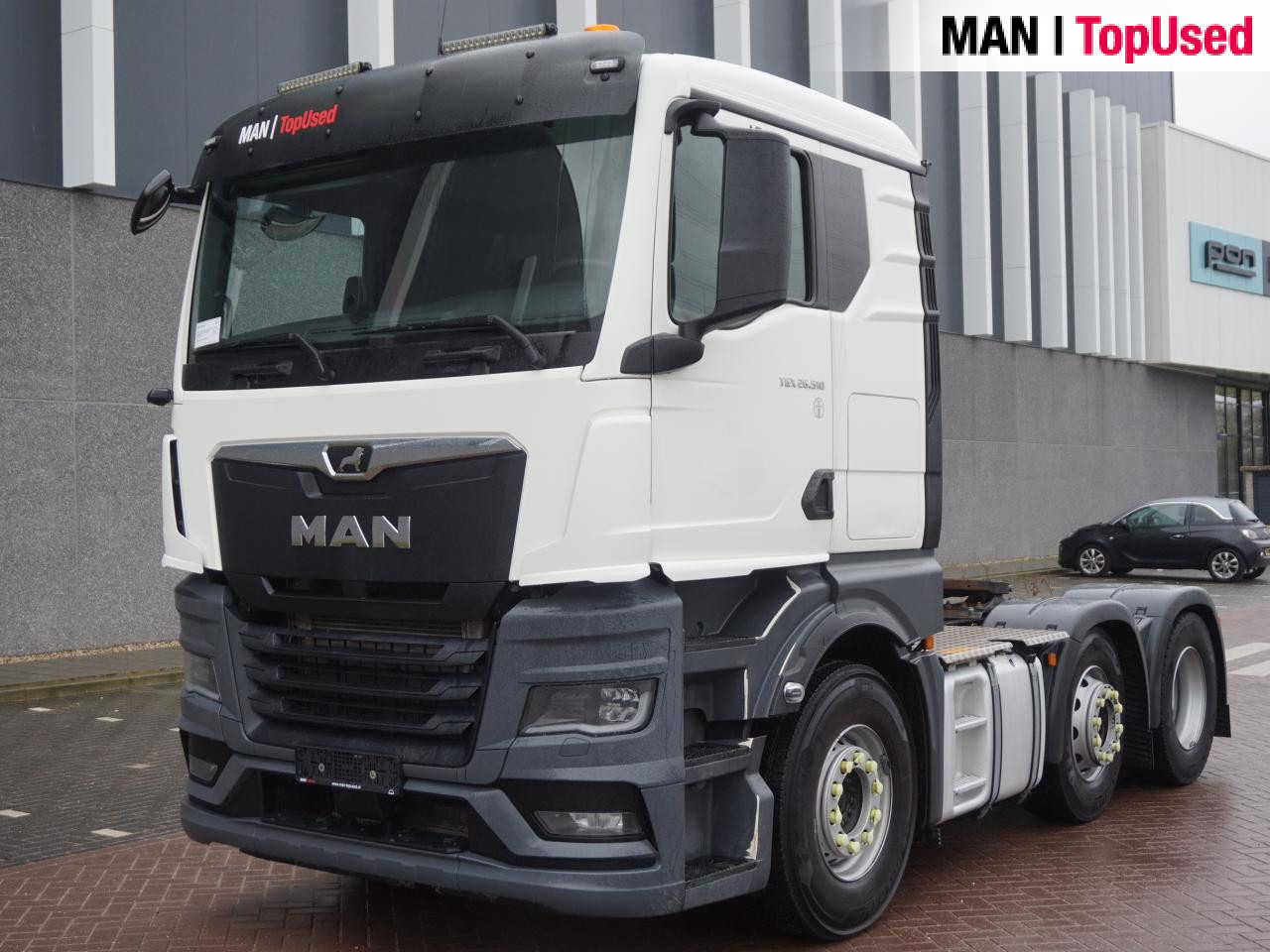 MAN TGX 26.510 6x2/4 BL SA / PTO / HYDRAULIK / RETARDE - Sadulveok: pilt 1 MAN TGX 26.510 6x2/4 BL SA / PTO / HYDRAULIK / RETARDE - Sadulveok: pilt 1