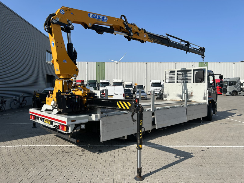 DAF LF 320 FA / Effer 175.2/c3s Crane / 363 dkm / Plateau / APK TUV 08-25 - Kraanaga veoauto: pilt 2 DAF LF 320 FA / Effer 175.2/c3s Crane / 363 dkm / Plateau / APK TUV 08-25 - Kraanaga veoauto: pilt 2