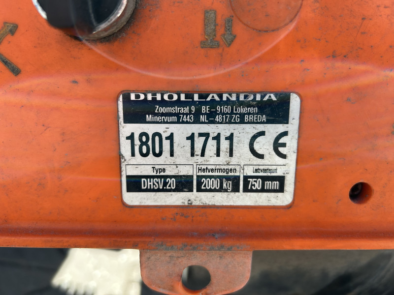 Dhollandia DHSV.20 / 2018 / Laadklep / Plateaumaat 240 x 170 cm - Sabatõstuk: pilt 4 Dhollandia DHSV.20 / 2018 / Laadklep / Plateaumaat 240 x 170 cm - Sabatõstuk: pilt 4