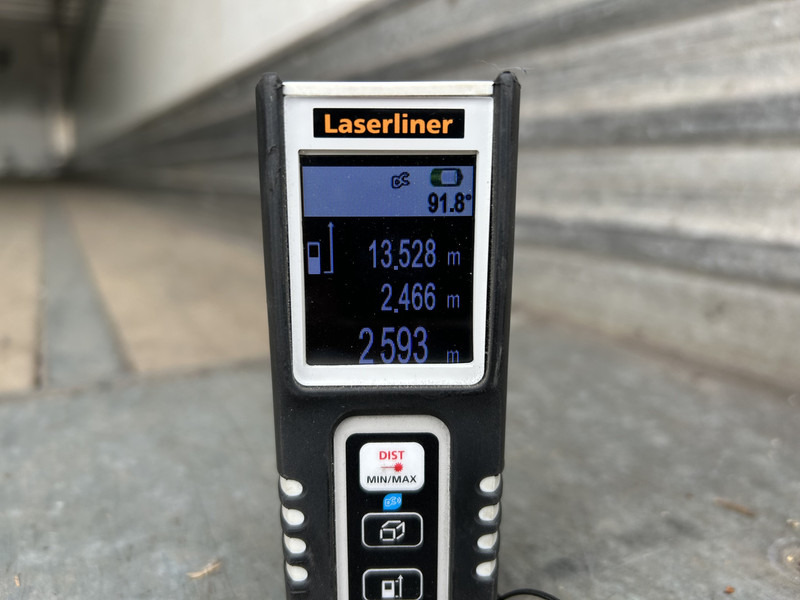 Fruehauf FSR MD4 / Box / Loadlift 2000 kg / Lift axle / APK TUV 12-25 - Furgoonpoolhaagis: pilt 4 Fruehauf FSR MD4 / Box / Loadlift 2000 kg / Lift axle / APK TUV 12-25 - Furgoonpoolhaagis: pilt 4