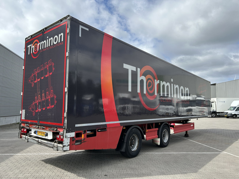 Groenewegen Jumbo DRO-14-18 / Box Trailer / 2x Stuuras / Laadklep / APK 06-26 - Furgoonpoolhaagis: pilt 2 Groenewegen Jumbo DRO-14-18 / Box Trailer / 2x Stuuras / Laadklep / APK 06-26 - Furgoonpoolhaagis: pilt 2